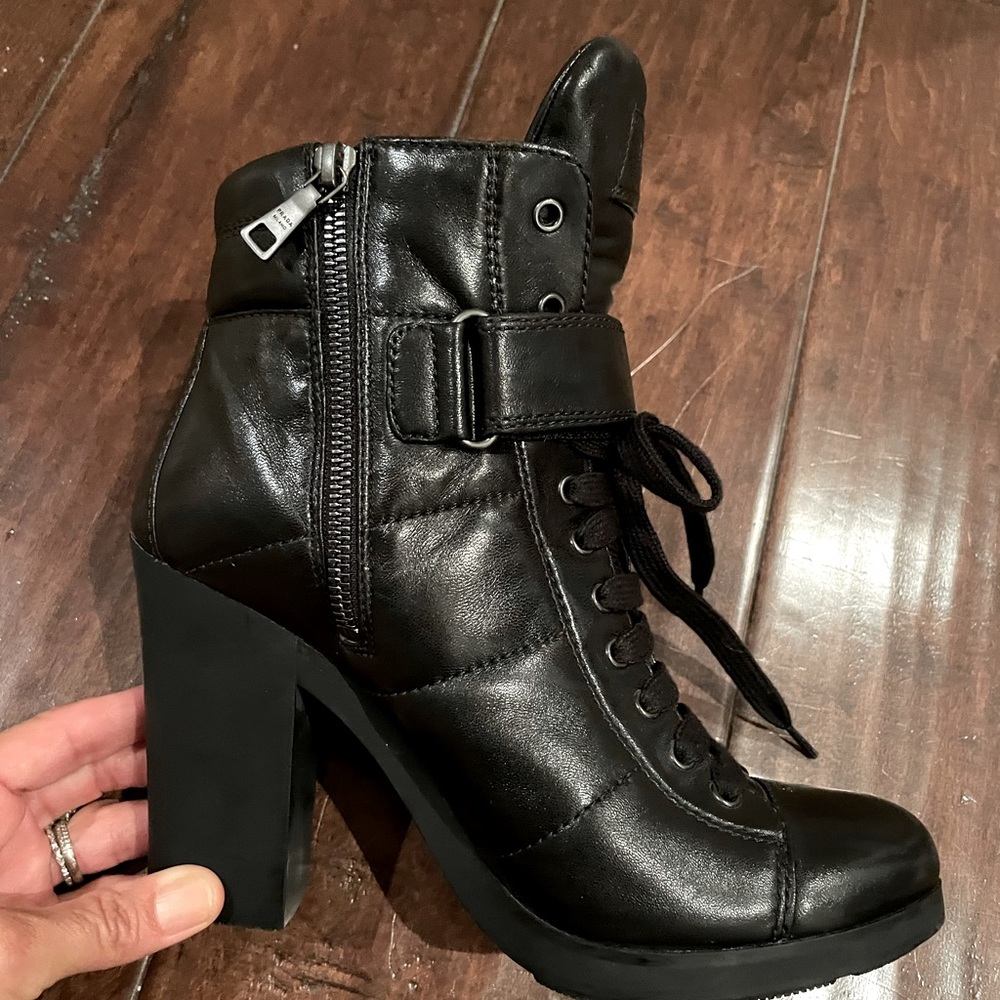 COPY - Amazing Prada quilted leather combat boots